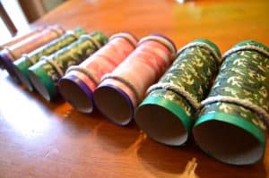 How to Make Toilet Paper Tube Binoculars Camping Craft