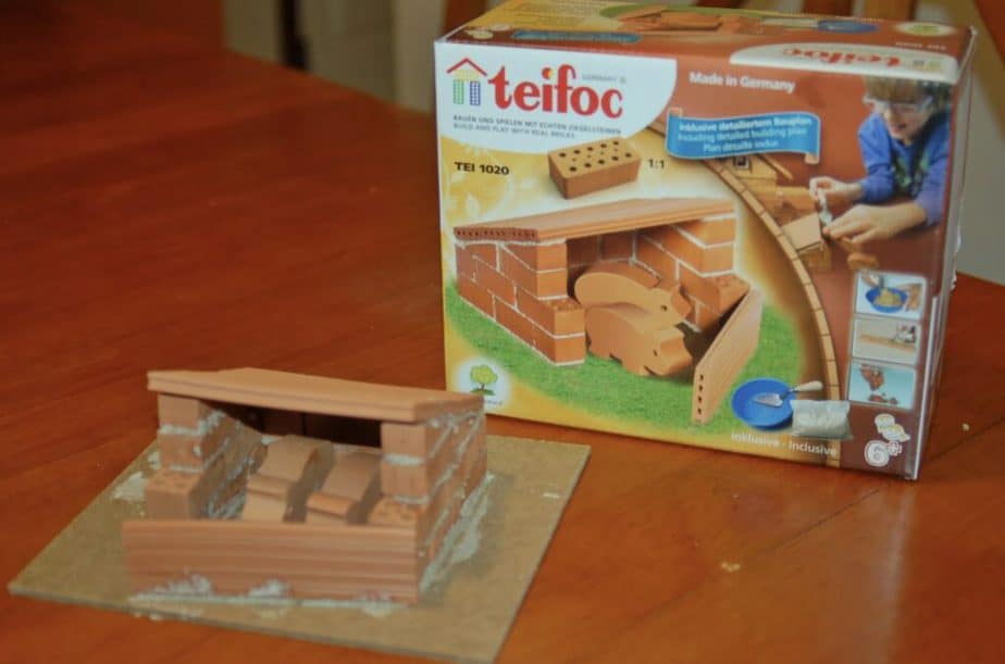 Teifoc Beginner Brick and Mortar Construction Set TEI 8010 150+