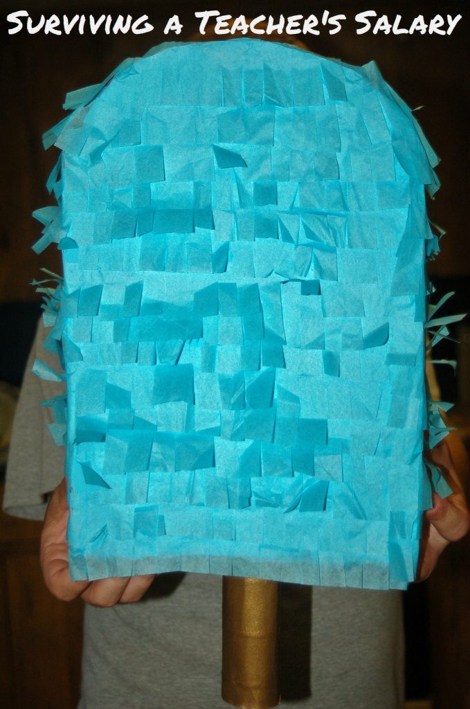 How to Make a Cardboard Popsicle Pinata in Under 1 Hour