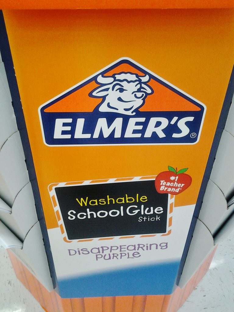 NEW ELMERS WASHABLE Glue Sticks Disappearing Purple Lot of 14 Two