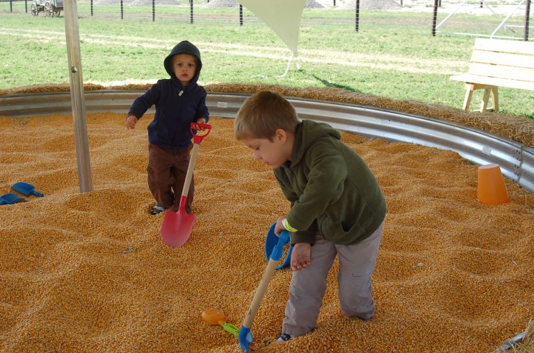 Visiting Scarecrow Farm near Sioux City, Iowa