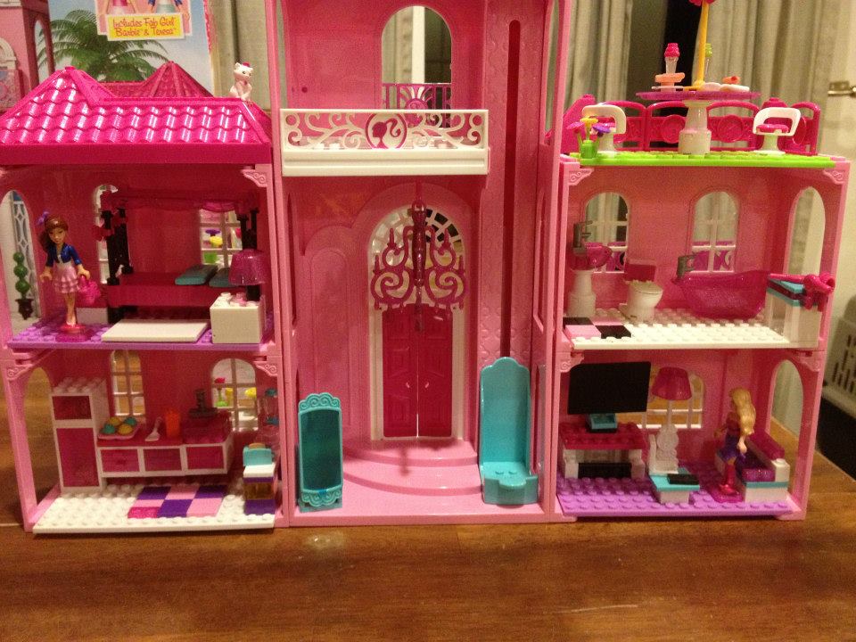 barbie mega bloks mansion