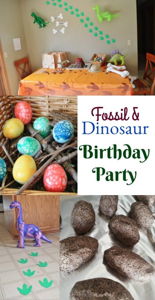 Dinosaur Party favors