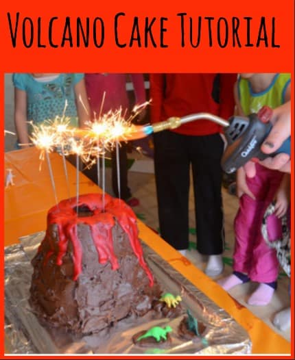 Volcano Cake with a colorful inside 🌋🌋 #cake #fyp #volcano #cakedeco... |  TikTok