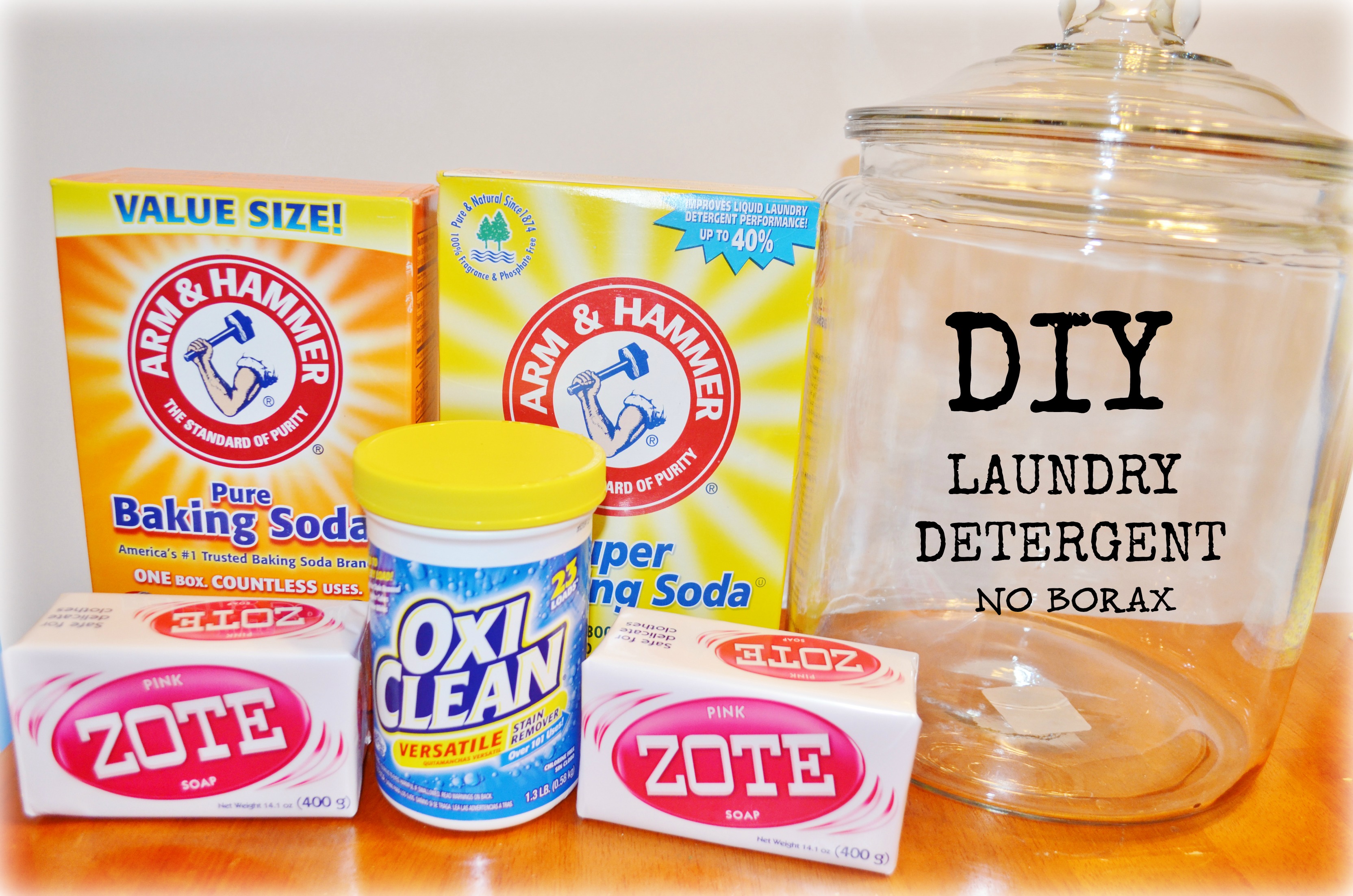 make your own laundry detergent