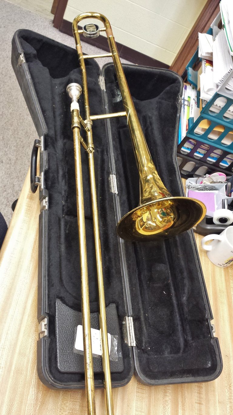 Thrift Store Thursday Link Up - Trombone #ThriftStoreThursday