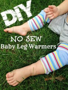 How to Make DIY No Sew Baby Leg Warmers - Cheap Baby Idea