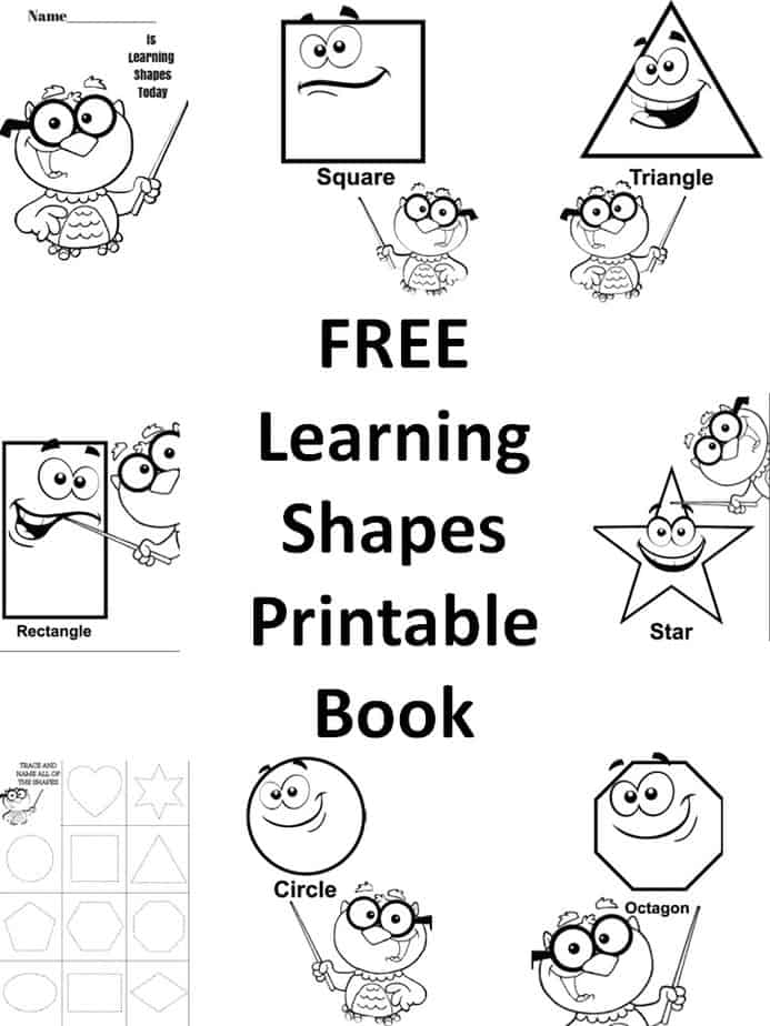 tools coloring pages preschool shapes