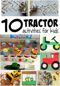 10 Educational Tractor Activities for Kids - Sensory Activities on the Farm