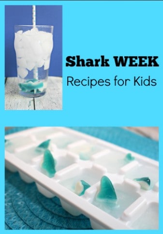 Shark Week Shark Ice Cubes Kid's Idea