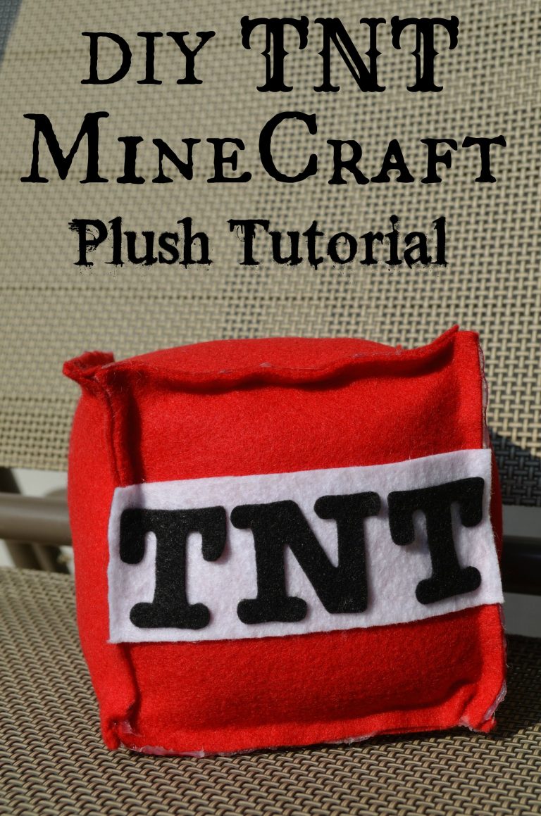 minecraft tnt plush toy