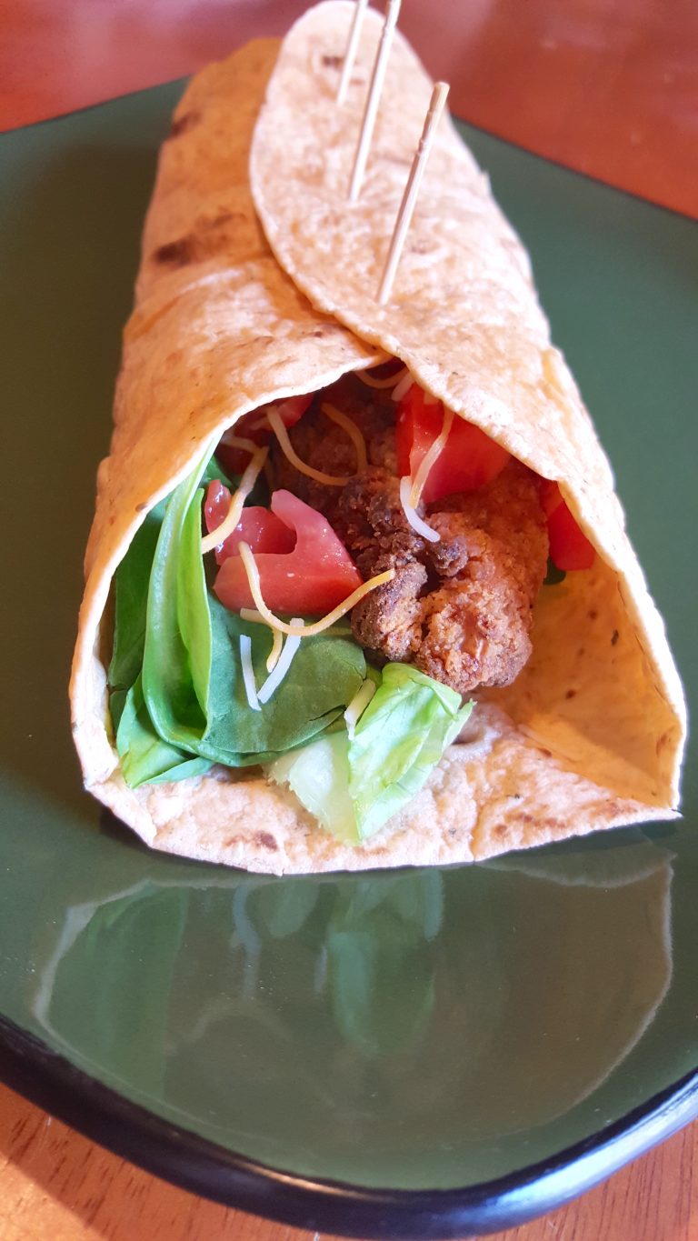 Healthy Chicken Wraps Recipe Idea - 5 Minute Dinner