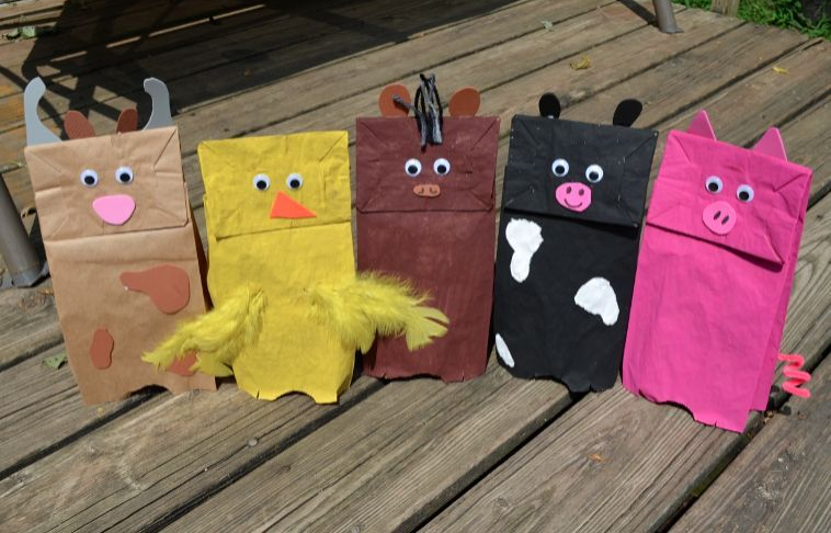 Paper Bag Puppets - Pets - Tools 4 Teaching