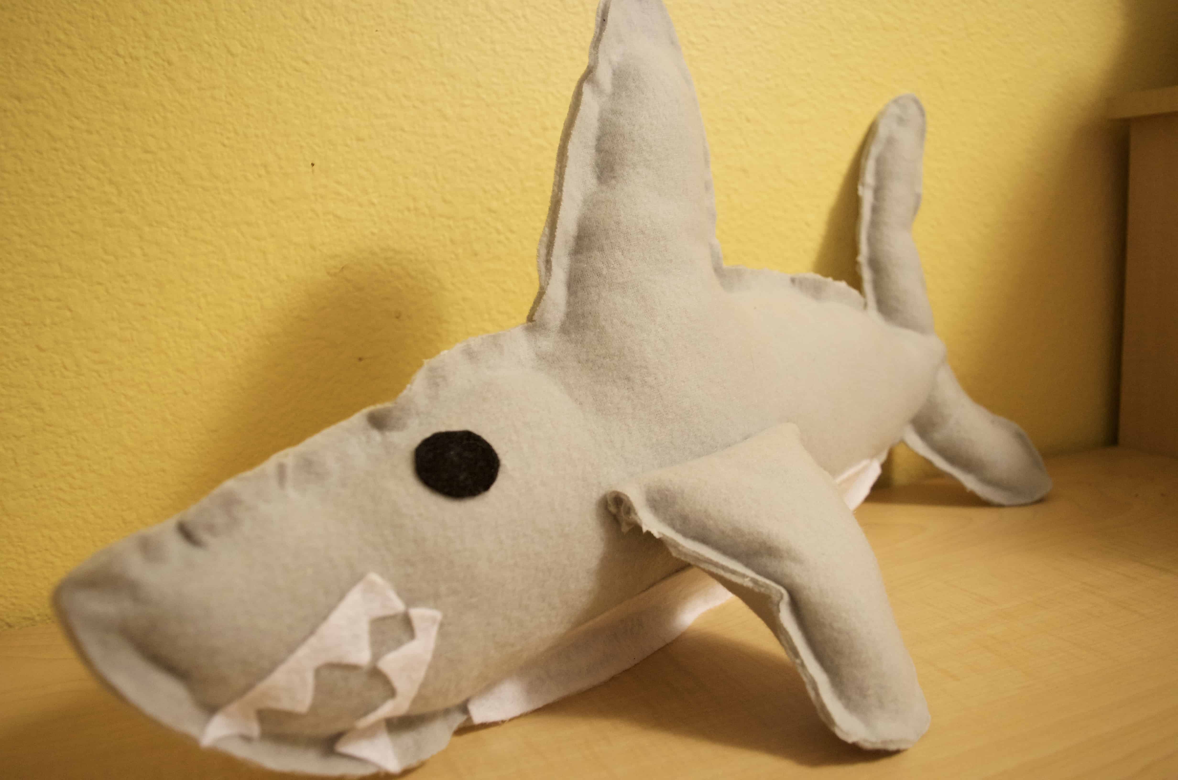 NO SEW DIY Personalized Shark Tote Bag Kit