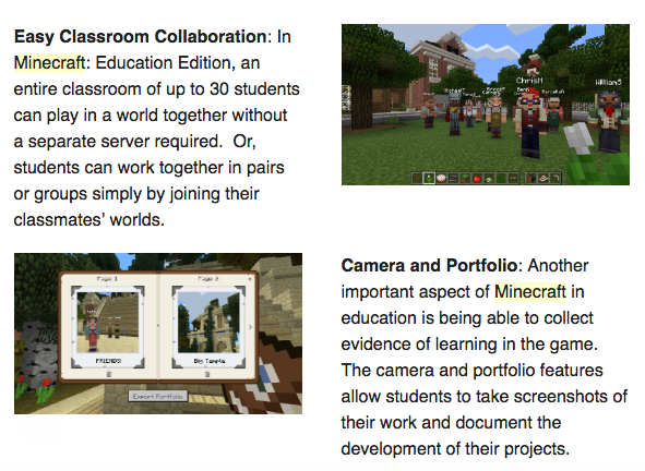 Minecraft Education Edition: Collaboration and Classroom