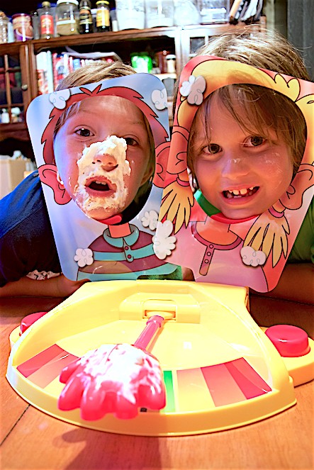 Pie Face Showdown Game  Whipped Cream Fun For All Ages