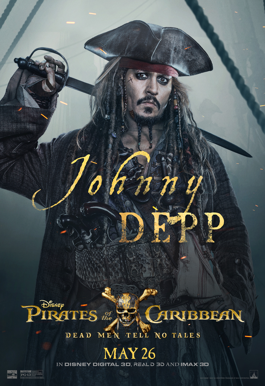Johnny Depp Pirates of the Caribbean Poster