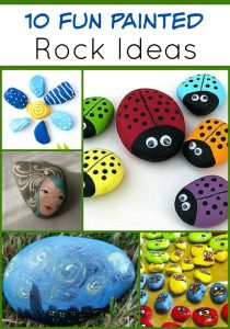 10 Colorful Painted Rock Ideas for a Summer of Art