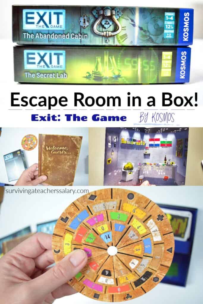 Home Escape Room Game Night - Exit: The Game Series By Kosmos