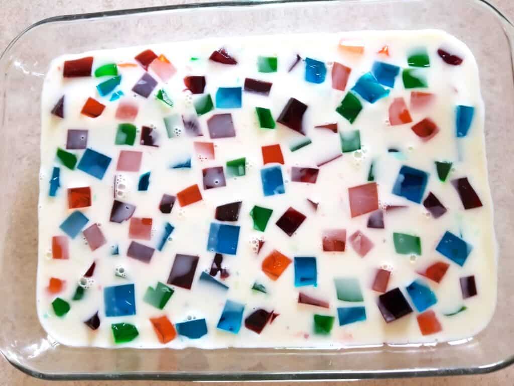 Stained Glass Jello Recipe - Unique Holiday Dessert for Your Dinner Table