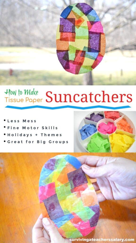 Super Cute Wax Paper Crafts for Kids