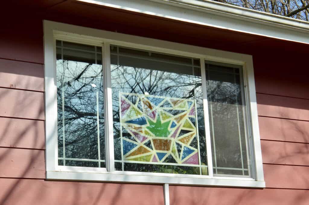 Create Stained Glass With Washable Paint – Creative Home Life