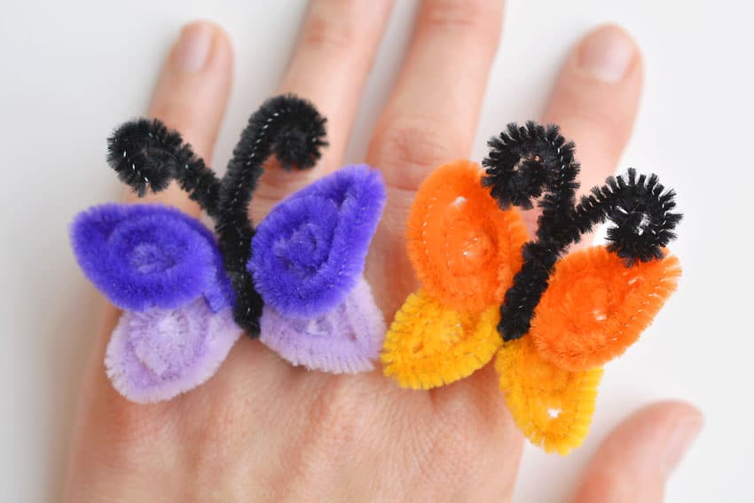 kids crafts with pipe cleaners pompoms eyes