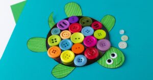 Kid's Craft Ideas with Buttons - Craft Supply Projects