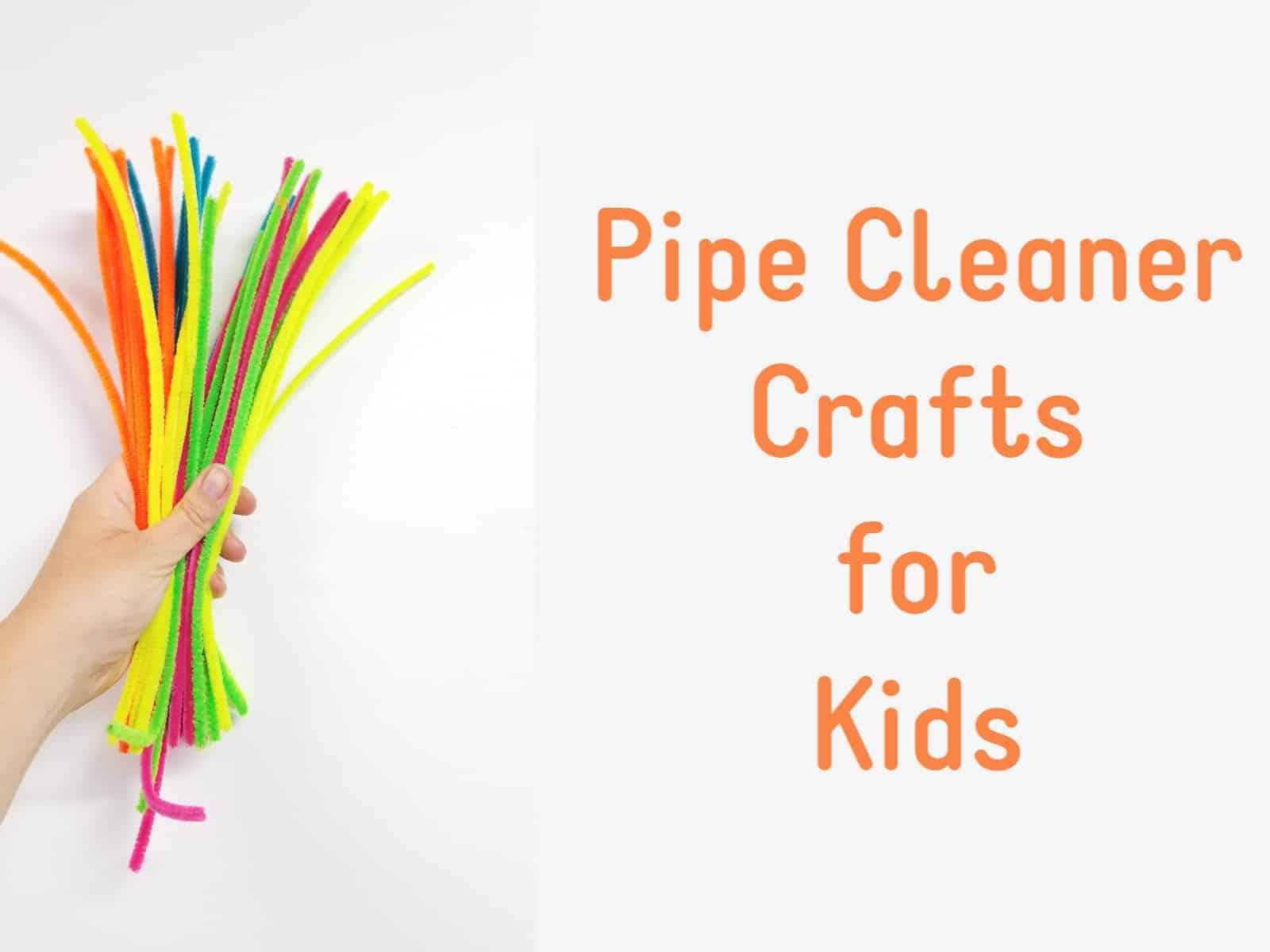 How to Make a Preschool Rainbow Craft with Pipe Cleaners