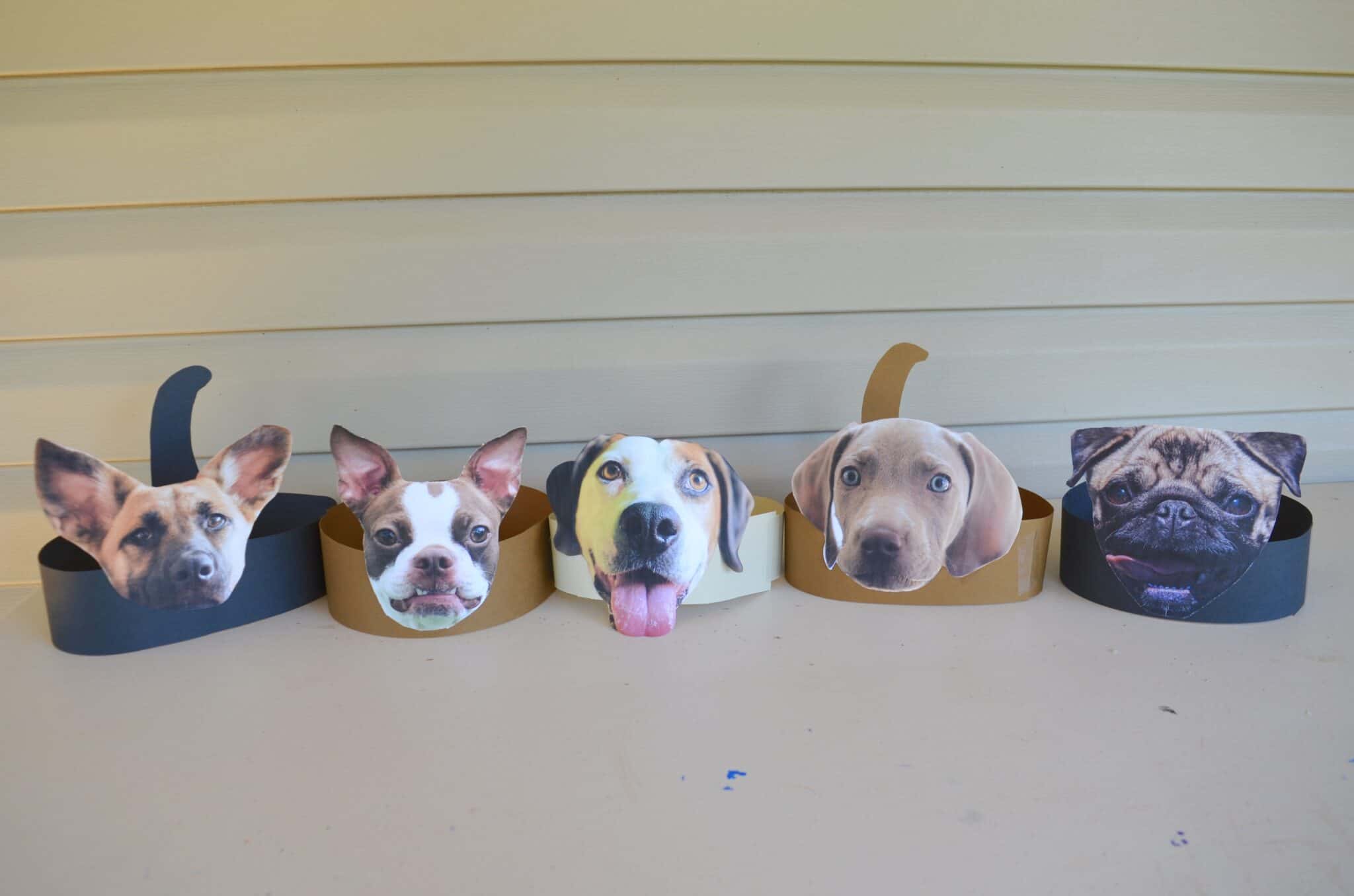 Printable 3D Headband Dog Craft for Kids Celebrate Pets Week!